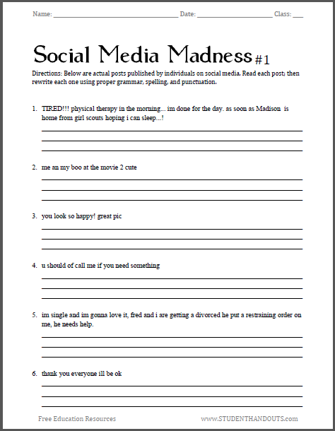 Social Media Madness #1