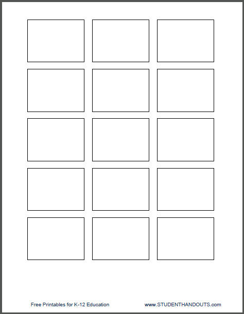 Templates for Printing Directly onto 1 5 quot x 2 quot Post It Notes Student