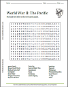 world war ii printable worksheets student handouts