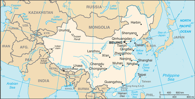 China - Geography Education Materials | Student Handouts