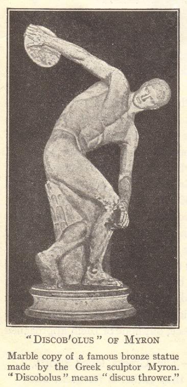 Discobolus of Myron (Ancient Greece)