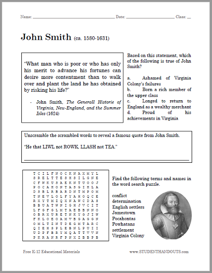 john-smith-bellwork-worksheet-student-handouts