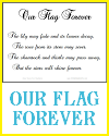 "Our Flag Forever" for Classroom Display