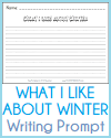 Winter Season Free Printables, Games, Activities | Student Handouts