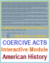 Coercive Acts Interactive Module for U.S. History