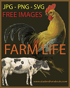 Farm and Barn Animals - JPGs, PNGs, and SVGs