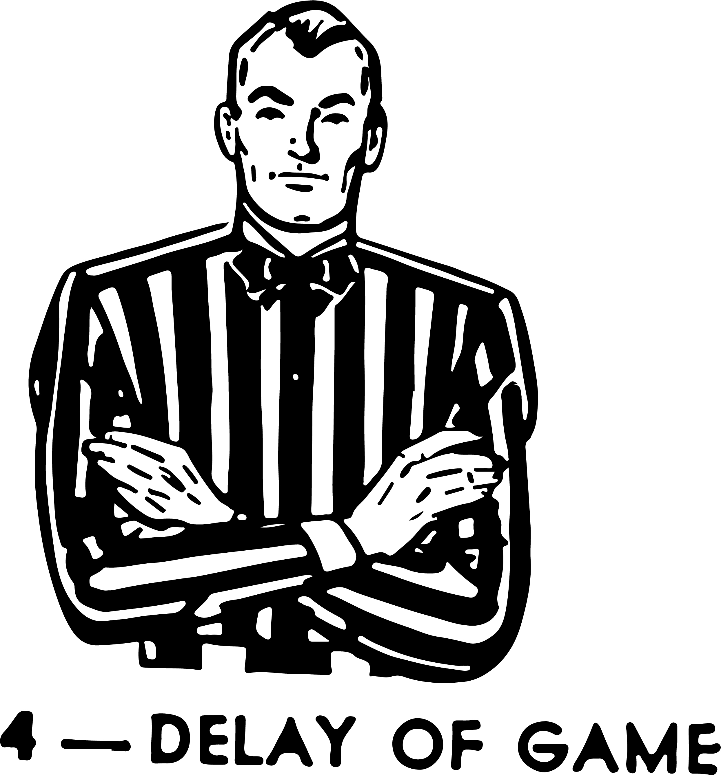 American Football Referee Signals Digital Clip Art - JPGs, PNGs, and ...