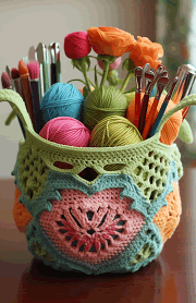 yarn knitting and crafting basket junior dashboard