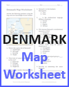 Denmark Map Worksheet