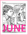 End of the School Year Coloring Page