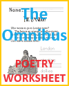 "The Omnibus" Poem Worksheet