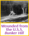 Wounded from the U.S.S. Bunker Hill