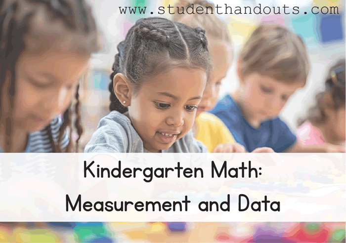 Kindergarten Math: Measurement and Data