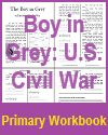 Boy in Grey Civil War Workbook