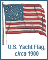 United States Yacht Flag, circa 1900