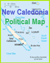 New Caledonia Political Map