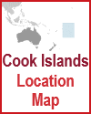 Cook Islands Location Map