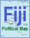 Fiji Political Map