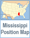 Mississippi Position Map