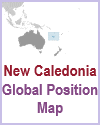 New Caledonia Global Position Map