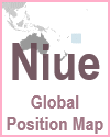 Niue Global Position Map