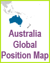 Australia Global Position Map