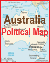 Political Map of Australia