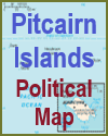 Pitcairn Islands Political Map