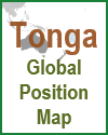 Tonga Global Position Map