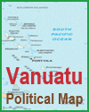 Vanuatu Political Map