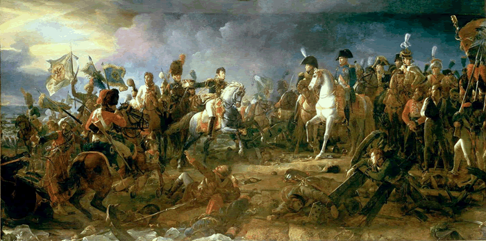 The Battle of Austerlitz by Francois Pascal Simon (1810)