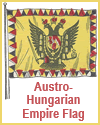 Austrian (Austro-Hungarian Empire) Flag, circa 1900