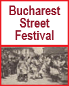 Street festival in Bucharest, the capital of Roumania (Romania).  From an official Red Cross photograph.  The dancers are wearing, in honor of the occasion, the old national costume, preserved unchanged for generations.