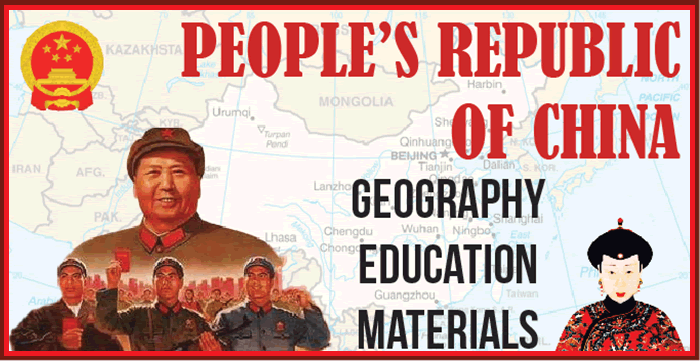 People's Republic of China _ Geography education materials. Free worksheets, maps, and more.