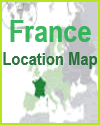 France Global Position Map