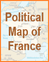 Political Map of France