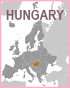 Hungary Global Position Map