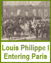 Louis Philippe I Entering Paris