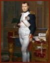 Napoleon in His Study at the Tuileries by Jacques-Louis David