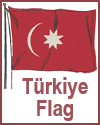 Flag of Turkey under the Ottomans, circa 1900