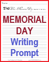 Memorial Day K-3 Writing Prompt